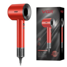 Фен для волосся 1600 Вт 3 режими VGR V-445 ЧЕРВОНИЙ