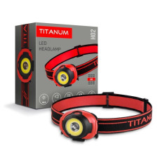 Налобний світлодіодний ліхтарик TITANUM TLF-H02 100Lm 6500K