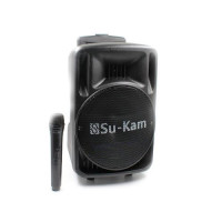 Колонка Su-Kam BT 100D (1 микрофон, 12В/220В)