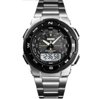 Годинник SKMEI 1370 Super Clock колір хром