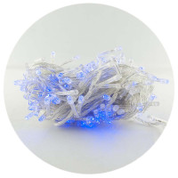 Гірлянда-нитка (String-Lights) 300B-1 внутрішня, пров.:прозорий, 12м (Синій)