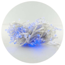 Гірлянда-нитка (String-Lights) 300B-1 внутрішня, пров.:прозорий, 12м (Синій)
