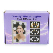 Лампочки для гримерного дзеркала 3 режими LED 10 шт VANITY MIRROR LIGHTS