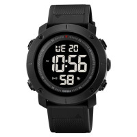 Годинник SKMEI 2122 Big Dark Screen колір чорний