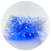 Гірлянда-нитка (String-Lights) 300B-2 внутрішня, пров.:прозорий, 12м (Синій)