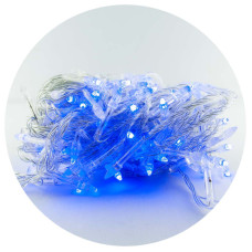 Гірлянда-нитка (String-Lights) 300B-2 внутрішня, пров.:прозорий, 12м (Синій)