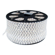 Гірлянда-стрічка (Rope-Lights) SMD5050-W зовнішня, пров.:прозорий, 100м (Білий)