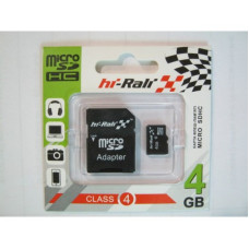 Карта пам'яті HI-RALI 04GB4 with Adapter