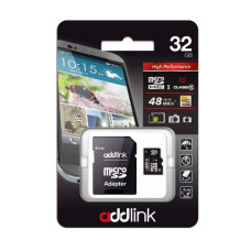 Карта пам'яті ADDLINK 32GB10 with Adapter