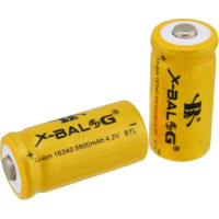 Аккумулятор Li-ion 16340 5800mAh  X-Balog