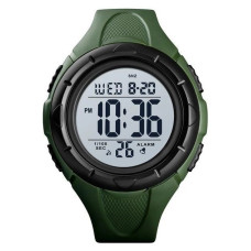 Годинник SKMEI 1535 LCD display колір олива
