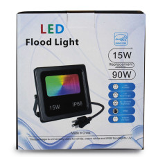 Прожектор SMART LED (bluetooth із додатком) 15 Вт