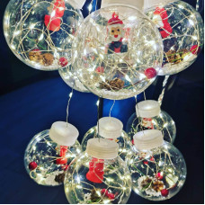 Гірлянда-штора (Curtain Copper) Ball 200WW-1 універсальна, пров.:прозорий, 3м (Білий-теплий)