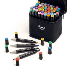 Набір двосторонніх маркерів, Sketch Marker, 48 кольорів, в сумці