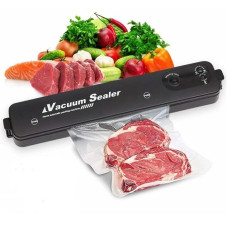 Вакууматор для їжі Vacuum Sealer BLACK