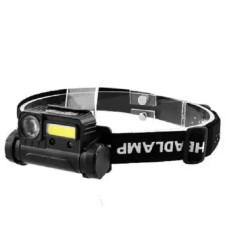 Ліхтарик налобний BAILONG BL-123 COB + USB CHARGE