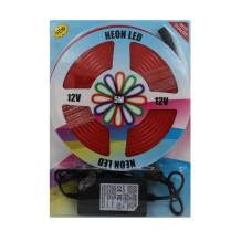 Стрічка силіконова LED NEON 5M RED 12V-220V