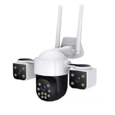 Камера відеоспостереження з 3 лінзами 2+2+2Mp 4G, Wi-Fi, LAN