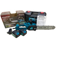 Аккумуляторная цепная пила с индикатором масла  Chain Saw 12''  KRAFFTEC