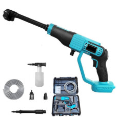 Аккумуляторная портативная мойка высокого давления KRAFFTEC 48V BLUE
