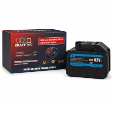 Акумуляторна батарея з індикатором заряду KRAFFTEC 52V 8AH