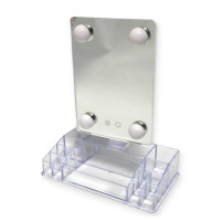 Зеркало органайзер с LED подсветкой Cosmetic Mirror CY020-036