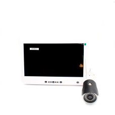 Комплект відеоспостереження CCTV Surveillance System LCD 13 1308 WiFi набір на 8 камер